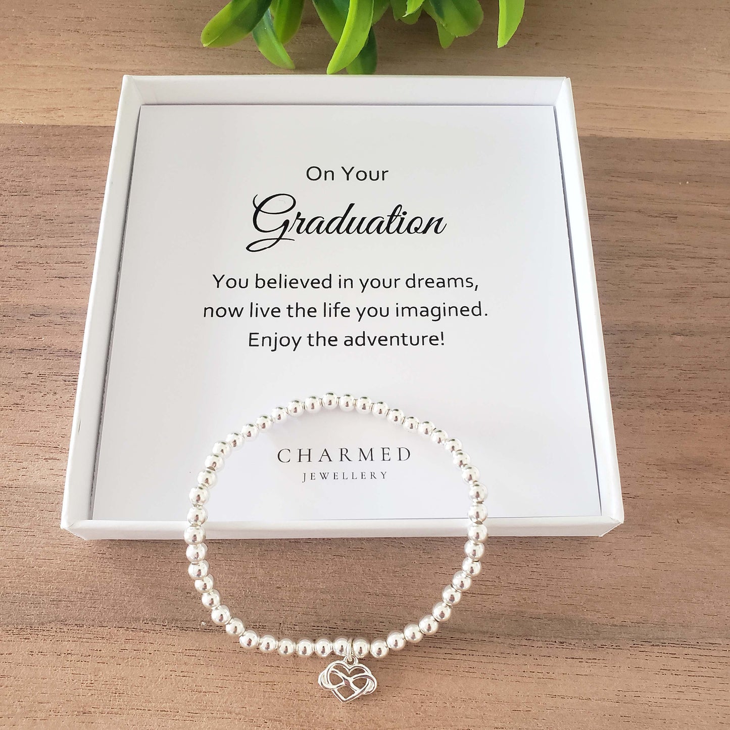 Includes a personalised gift message card with either the pre-set message shown or your own message