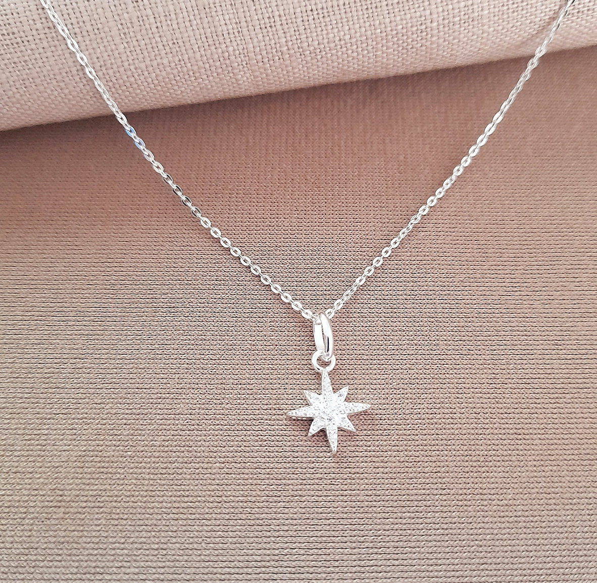 Niece Gift, North Star Necklace in Sterling Silver 925, Personalised Jewellery Gift