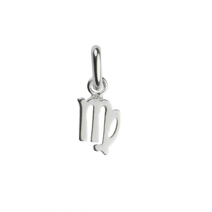 Virgo Zodiac Necklace with Birthstone in Sterling Silver 925, Personalised Jewellery Gift