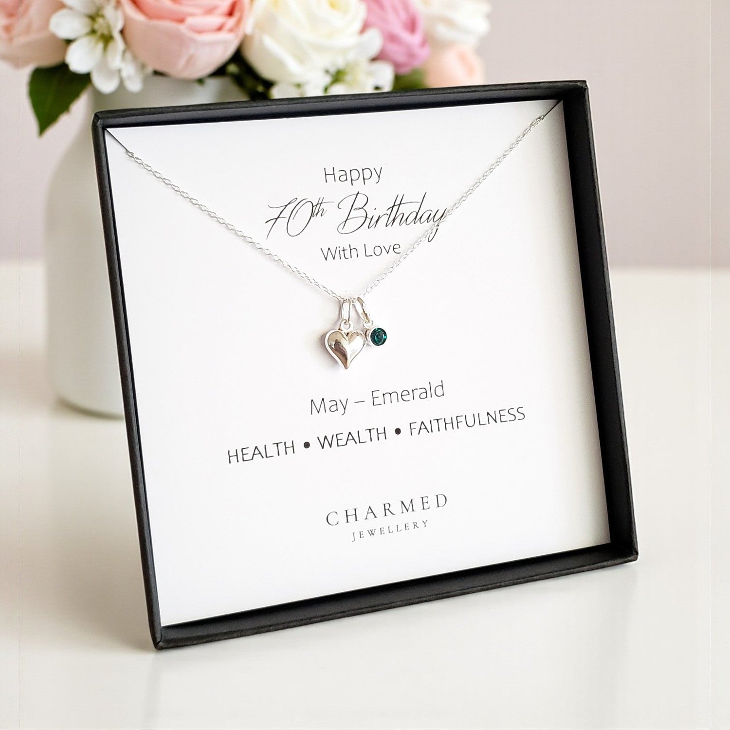 70th Birthday Jewellery Gifts