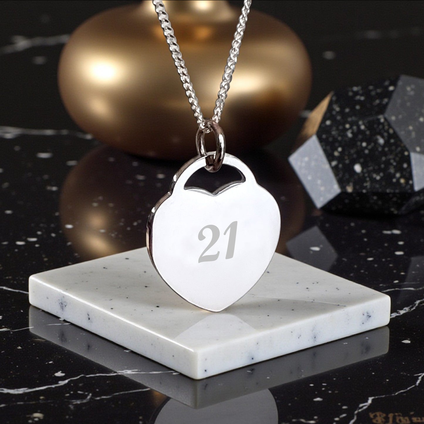 Birthday Engraved Necklace | Personalised Jewellery Gift
