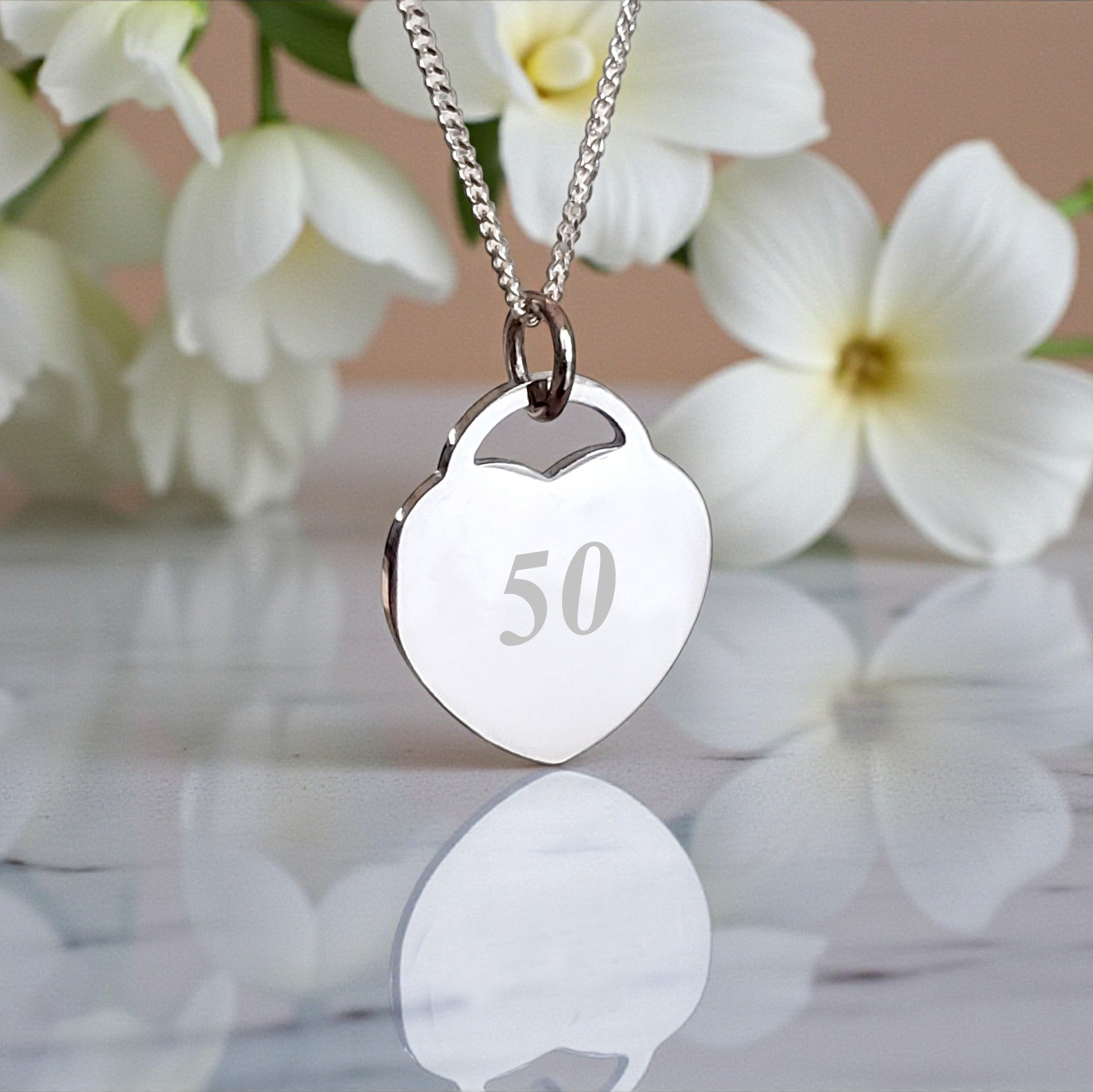 Birthday Engraved Necklace | Personalised Jewellery Gift