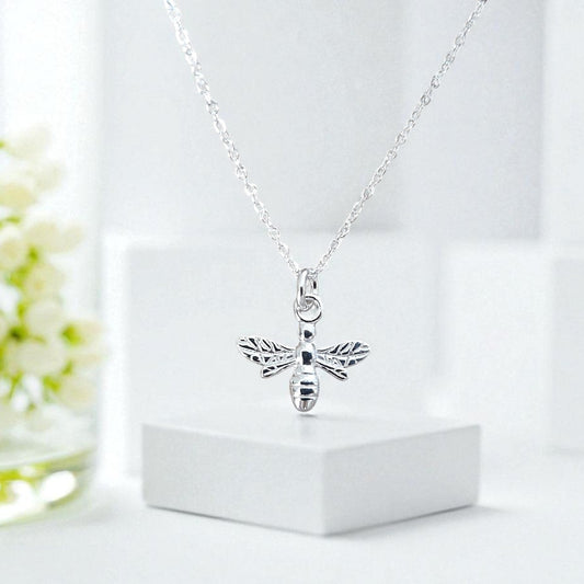Bee Necklace Sterling Silver 925 | Elegant Jewellery Gift
