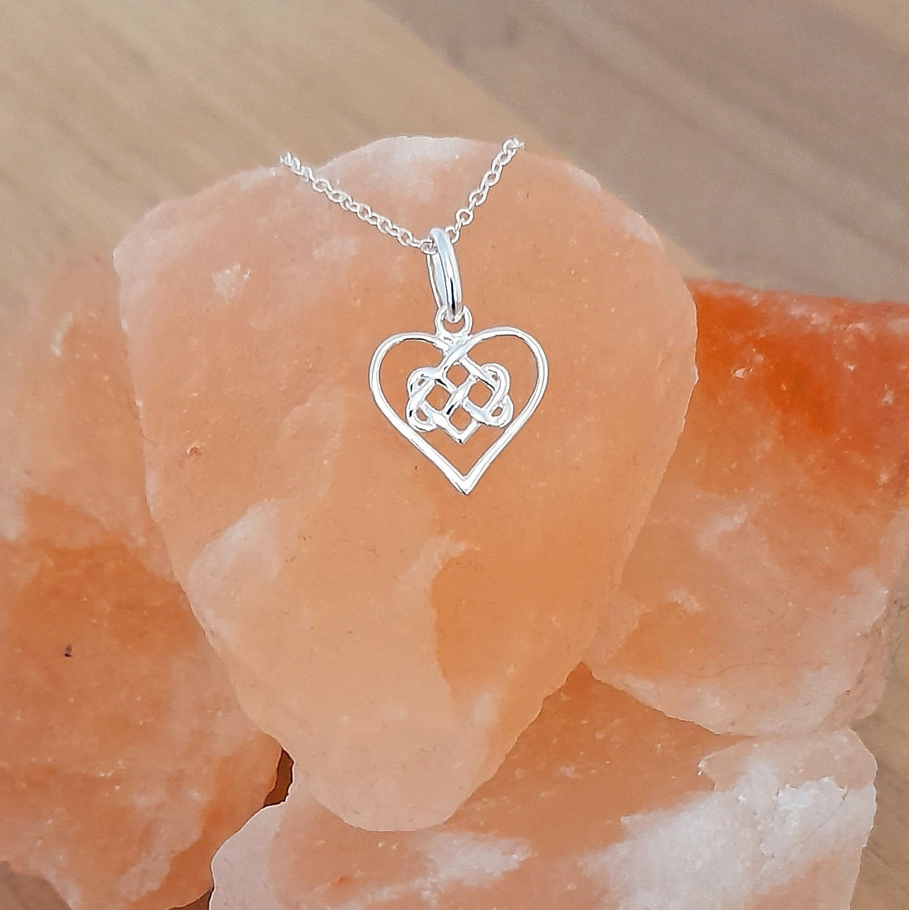 Infinity Knot Necklace in Sterling Silver 925 | Personalised Gift