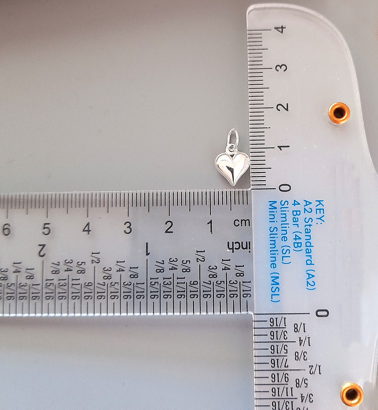 Mummy Puffy Heart Necklace in Sterling Silver 925, Personalised Jewellery Gift