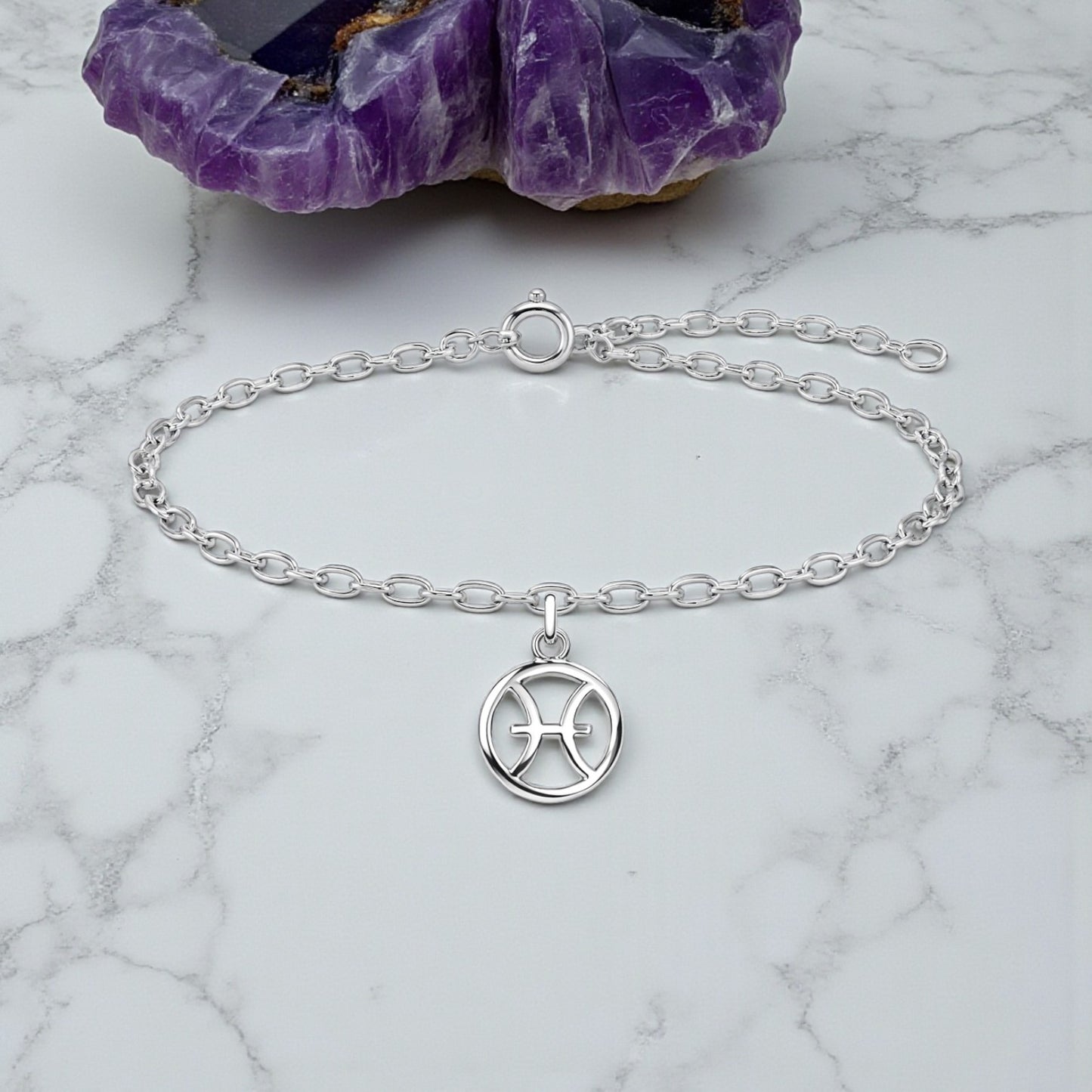 Zodiac Bracelet | Sterling Silver 925 | Personalised Jewellery Gift