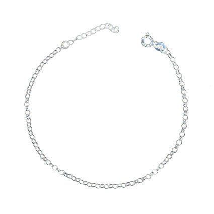 Best Friend Personalised Engraved Birthstone Link Bracelet 925 Silver & Steel Heart with Optional Birthstone